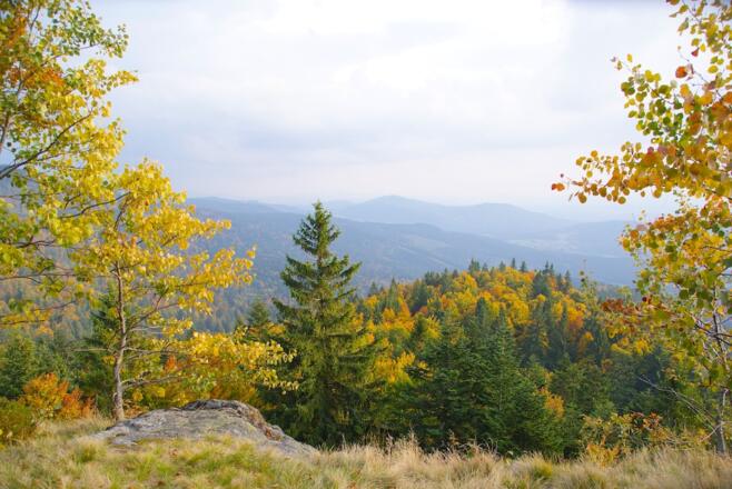 Ausblick vom Hochstein nach Süden