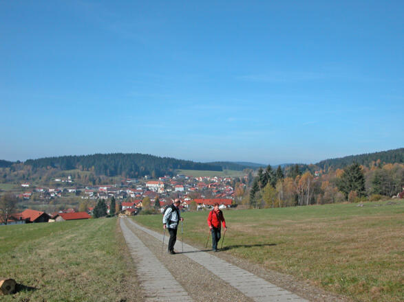 Blick auf St. Englmar von &quot;Aug ins Land&quot;