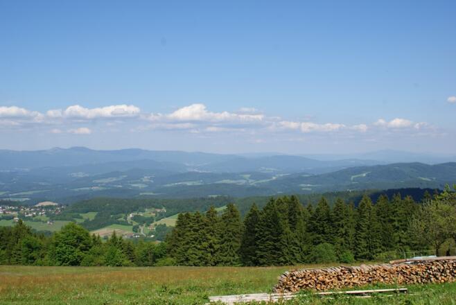 Fernsicht von Hinterwies