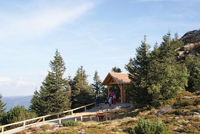 Weg zur Arberkapelle