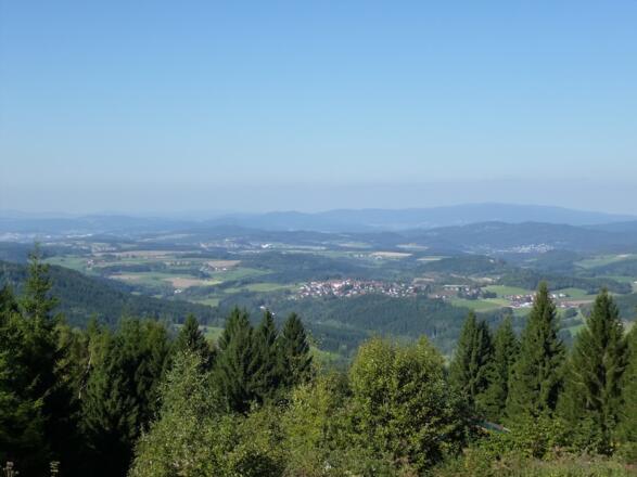 Fernsicht vom Kreuzhaus