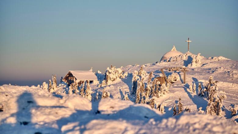 Blick über das Gipfelplateau