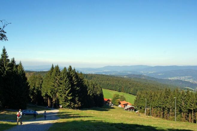Aussicht vom Aufstieg von Hinterwies zum Pröller