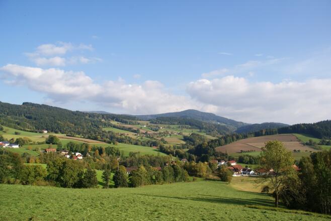 Blick von Bachersgrub nach Obermühlbach
