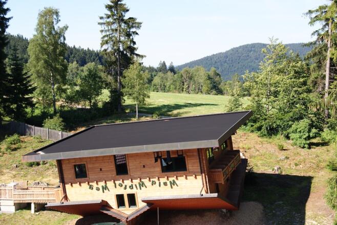 Haus am Kopf im WaldWipfelWeg-Gelände
