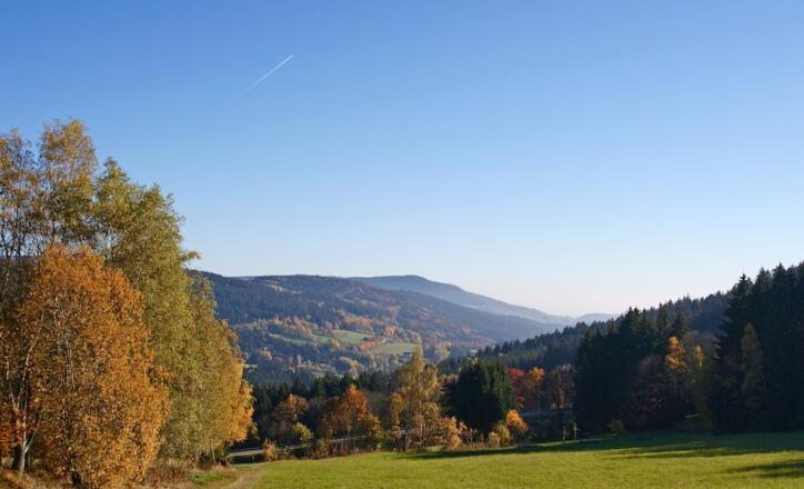 Talblick von Maibrunn zum Schopf