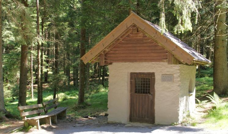 Kapelle St. Bernhard am Weg nach St. Englmar