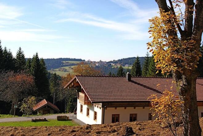 Prellerhaus mit Blick nach Maibrunn