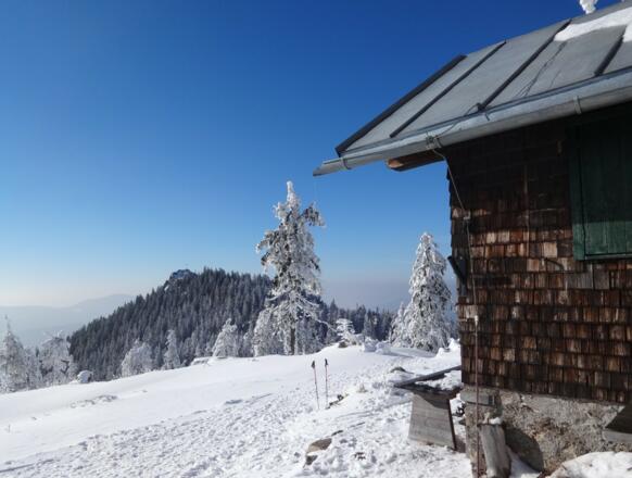 Bergwachtschutzhaus am Großen Osser