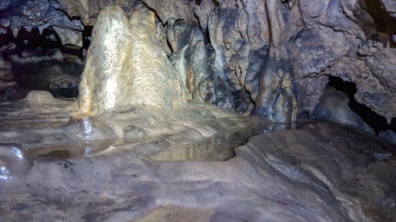 Im hinteren Teil der Doktorshöhle