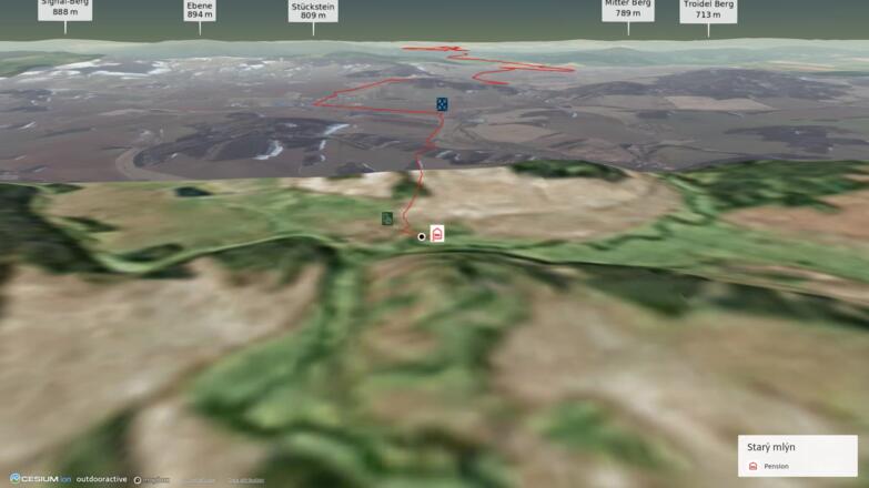 Pilgerweg in der Tschechischen Republik: Westböhmischer JW: Štítary - Eslarn