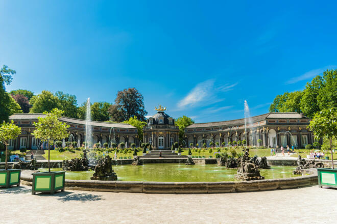 Eremitage Sonnentempel und Orangerie Bayreuth