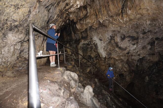 In der großen Rosenmüllershöhle