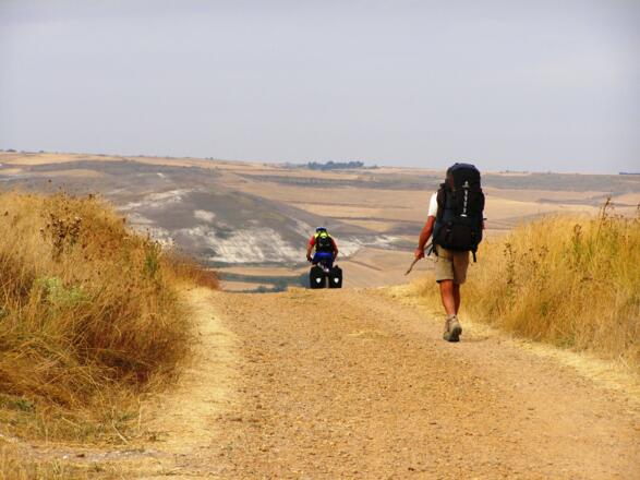 Pilgern - ein stetes auf und ab