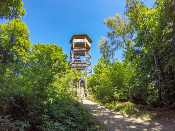 Aussichtsturm Hohes Kreuz auf dem Hohlen Berg