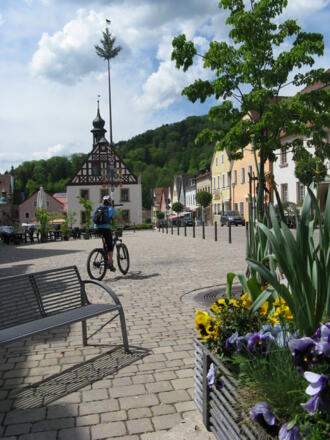 Der Marktplatz in Pegnitz!