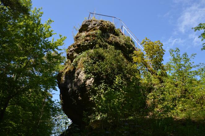 Adlerstein von unten
