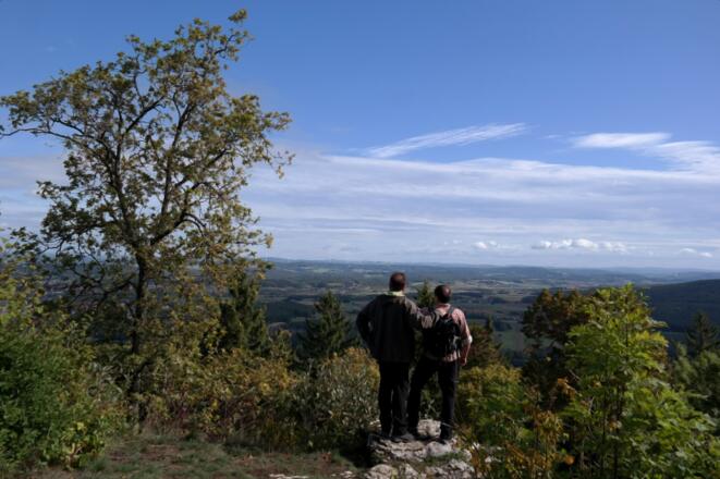 Wanderer am Kordigast