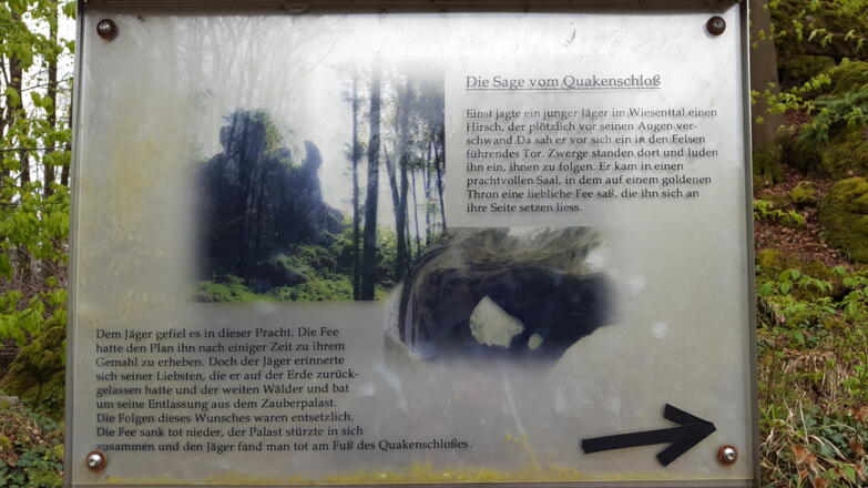 Die Sage vom Quakenschloß