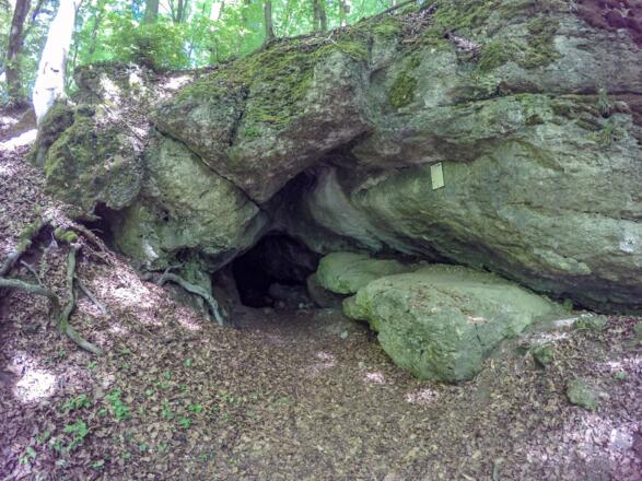 Der Zugang zur Doktorshöhle