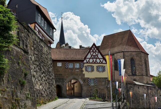 Das Bamberger Tor in Kronach