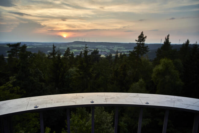 Auf dem &quot;Schau-dich-um&quot; auf dem Patersberg