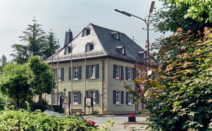 Auf dem Marktplatz in Presseck