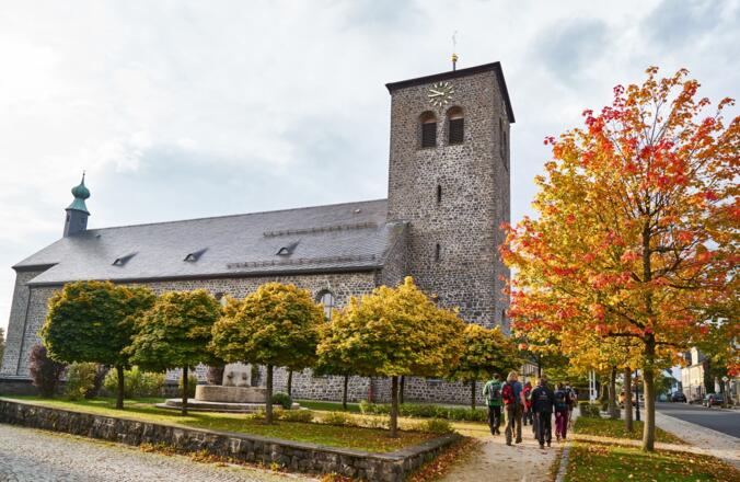 Am Marktplatz in Teuschnitz