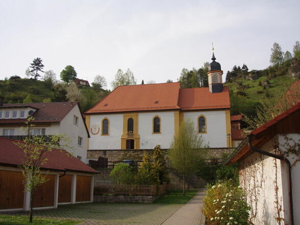 Die Kunigundenkirche in Pottenstein