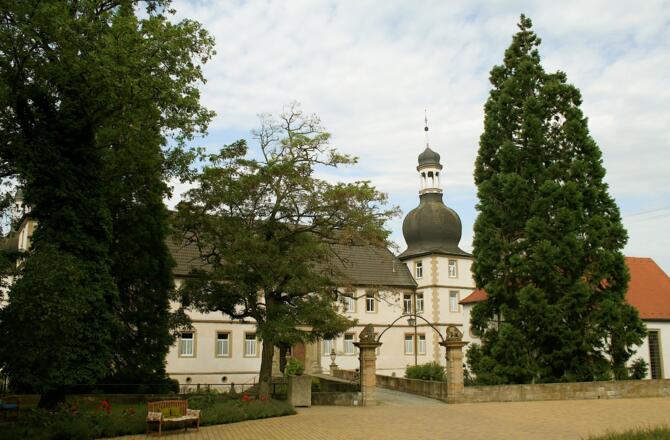 Das Schloss Sternberg ist eines der bedeutendsten Barockbauwerke Nordfrankens.