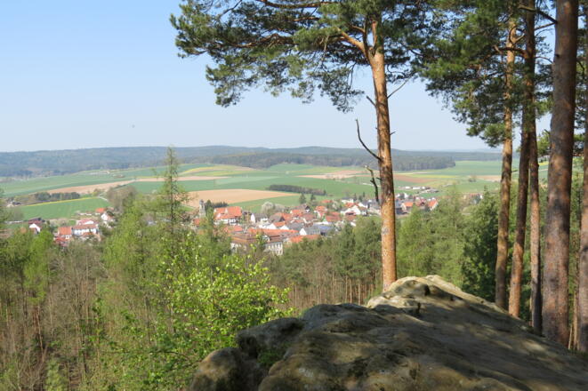 Blick vom Christenstein