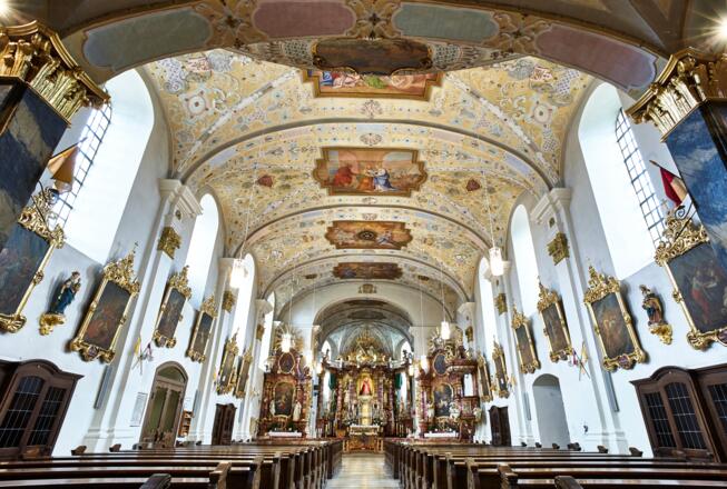 In der Basilika Marienweiher