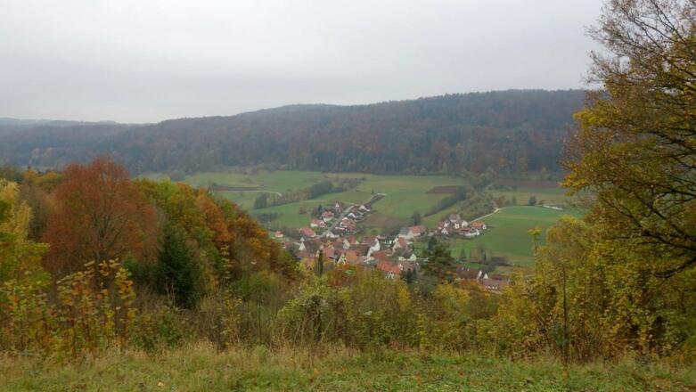 Blick nach Molsberg