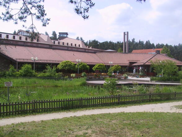 Das Gemeindezentrum ist Start- und Zielpunkt der Wanderung