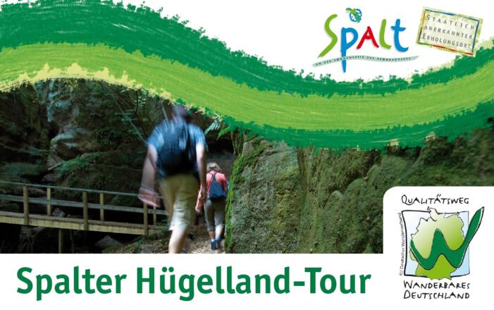 Flyer der Spalter Hügelland-Tour.
