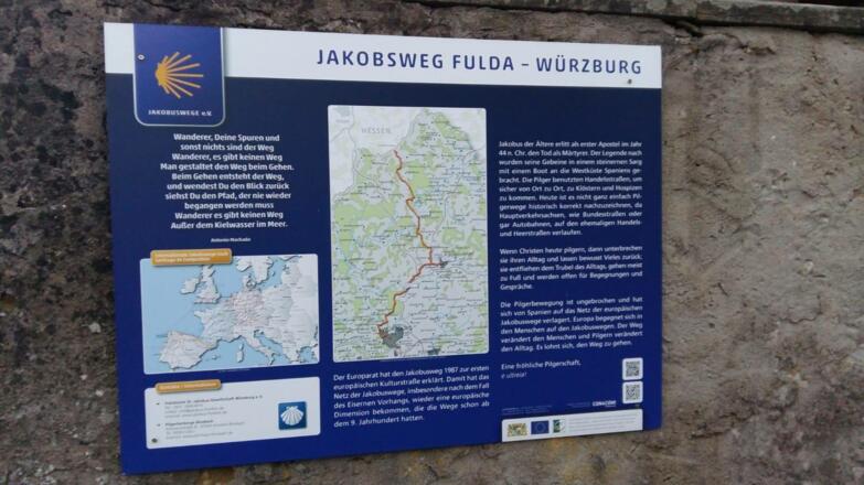 Binsbach - Hinweistafel