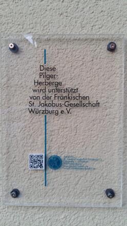 BInsbach - Die Pilgerherberge wird durch die Fränkische St. Jakobus-Gesellschaft unterstützt