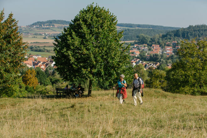 Der Naturpark Altmühltal zeigt sich bei Thalmässing von seiner schönsten Seite