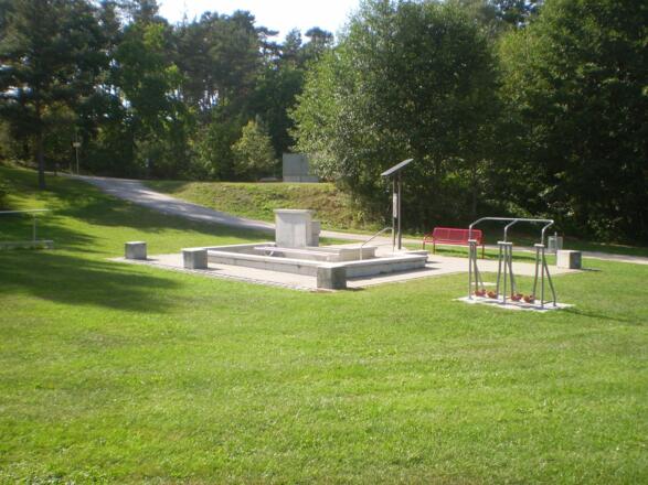 Das große Kneipp-Becken in Röttenbach