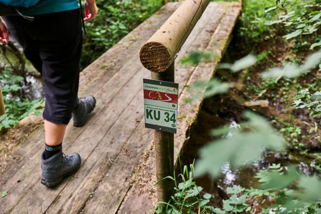 In den Wiesenauen hinter Stadtsteinach