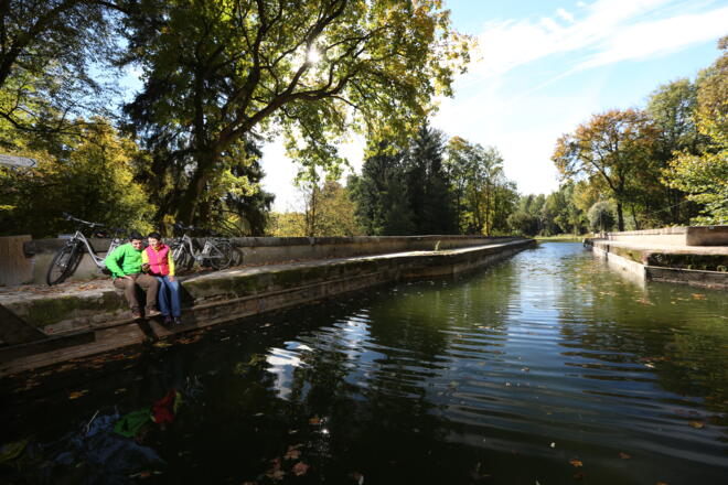 Kanal &amp;#252;ber die Schwarzach, Alter Kanal, Ludwigskanal, Br&amp;#252;ckkanal