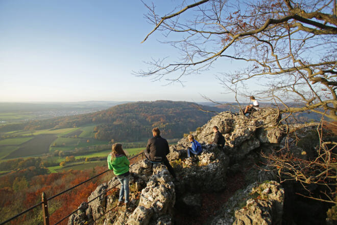 Der Glatzenstein im Nürnberger Land