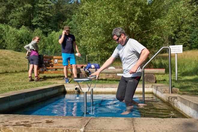 Kneippanlage bei Ebersbach