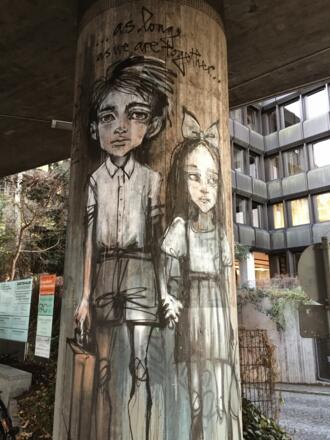 &quot;As long as we are together&quot; von Herakut