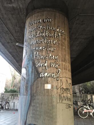 Mural von Herakut, 2014