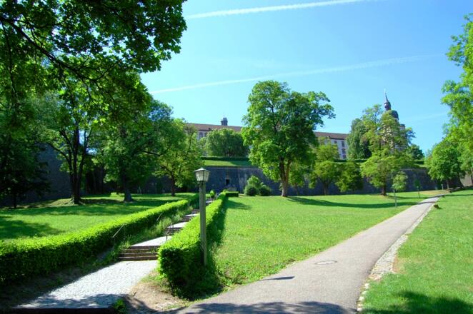 Park in der Festung