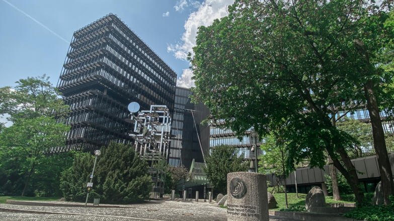 Europäisches Patentamt Außenansicht Erhardtstraße