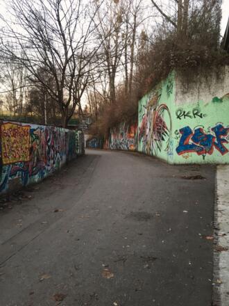 Graffiti in der Lohstraße