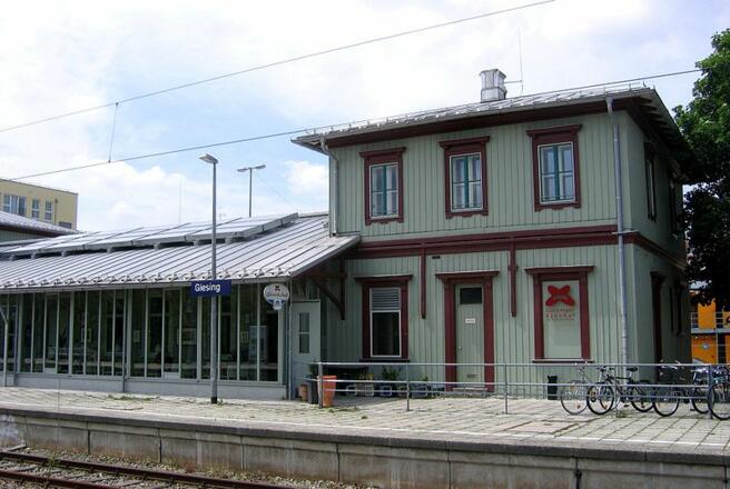 Gleise Giesinger Bahnhof