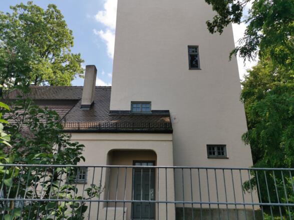 Aubinger Wasserturm - Außenansicht